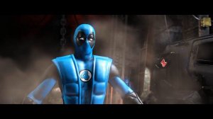 Mortal Kombat XL - X-Men Deadpool Scorpion Costume Skin PC Mod Performs Intros On All Stages