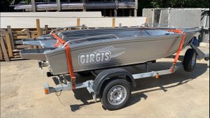 Girgis 390. Базовая комплектация. Обзор лодки и отгрузка в Волгоград