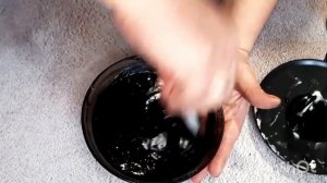 Черный крем для обтяжки торта ?(черный торт)?