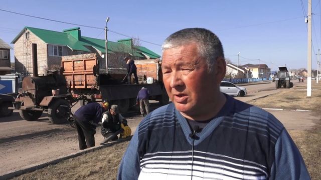 Ямочный ремонт Кармаскалинских дорог
