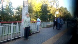 Казанское направление. ЭД4М 006610. Луховицы - Казанский вокзал (обратно)