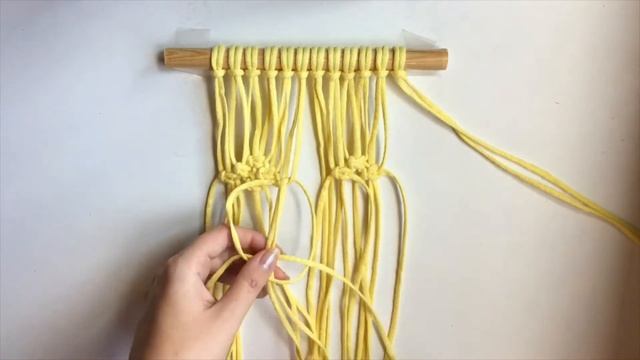 DIY Сердце в технике макраме - плетём панно (macrame heart tutorial) Декор к 14 февраля