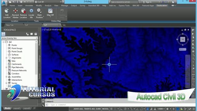 Apresentação Curso AutoCAD Civil 3D 2015 Intermediário смотреть онлайн