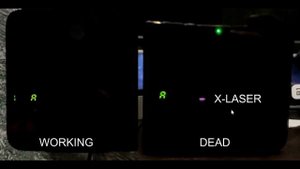 HTC VIVE base station malfunction (no tracking, but led is green)
