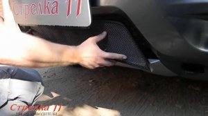 Защита радиатора для NISSAN TERRANO с 2014 г.в. (Черный) - strelka11.ru