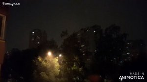 Самая Страшная Гроза в Москве. 7.07.2020. 22 часа 30 мин. Такого я ещё не видела.