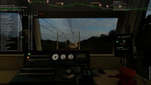 ZD Simulator ЭД4М Сценарий 6712 Кубинка-Москва Часть 1