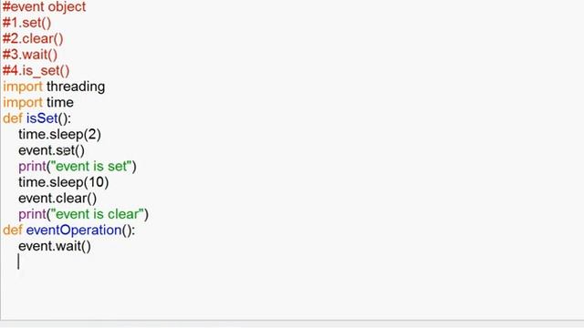 #55 | Python Multi Threading Tutorial in Tamil | Event  Object in Python thread