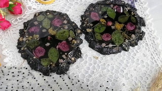 ?МК на boosty. Как аккуратно убрать выступающие розы с тыльной стороны. Обработка. Заливка роз.