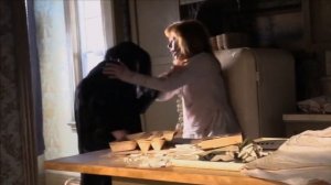 Mylène Farmer на съемках фильма "Страна призраков"
