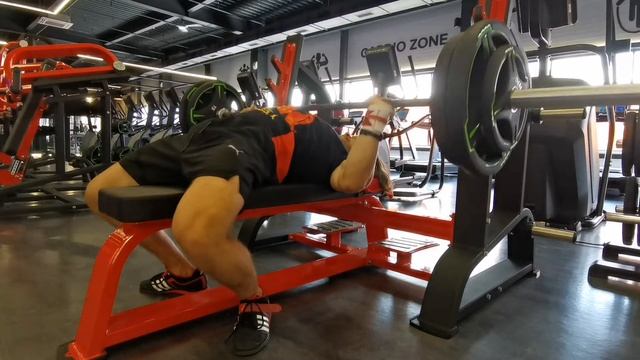 Жим лёжа 100х6, 2 день, 2 неделя смотреть онлайн