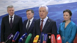 РУКОВОДИТЕЛЬ ФРАКЦИИ "ЕДИНАЯ РОССИЯ" В ГД РФ ВЛАДИМИР ВАСИЛЬЕВ ПОДВЕЛ ИТОГИ ГОДА