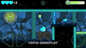 Red Ball 4 - RGB Bowtie Ball - All Levels Into the Caves Ball Friends Gameplay Volume 5