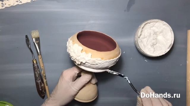 Мини мастер-класс "Конфетница". Маргарита Низкая. DoHands.ru смотреть онлайн