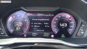 Audi Q3 2.0 45 TFSI 230 KM (AT) - pomiar zużycia paliwa