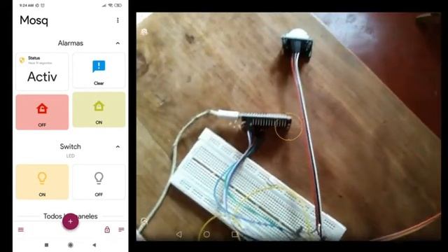 Comunicación MQTT, TCP/IP con ESP-32 a Broker Mosquitto смотреть онлайн