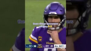 Vikings announcers are wild!!