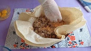 ПИРОГ ИЗ ЛАВАША С МЯСОМ И ГРИБАМИ / Вкусный и простой рецепт пирога