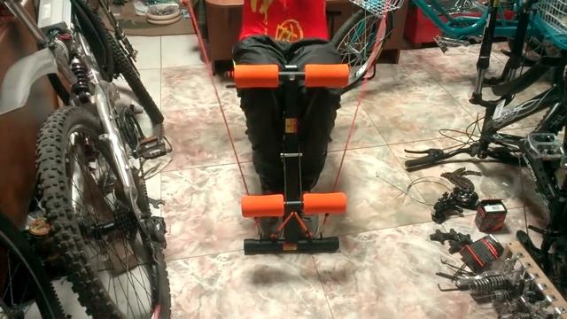 Обзор тренажёра. Скамья для пресса. Посылки из Китая с сайта Тинтао.рф смотреть онлайн