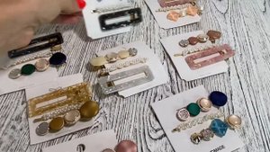 Заколки для волос в корейском стиле набор