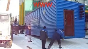 Монтаж блочной котельной на объекте.wmv