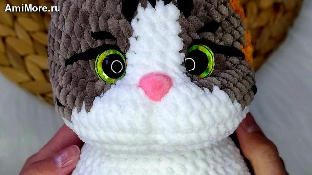 Амигуруми: схема Кошечка | Игрушки вязаные крючком