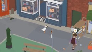 ЗАКРЫЛ БАБКУ В ГАРАЖЕ Володя в Не названнная игра про гуся | Untitled Goose Game | Гусь гейм