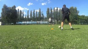 КАК ТРЕНИРОВАТЬ УДАР ПО ВОРОТАМ В ФУТБОЛЕ