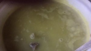 ГОРОХОВЫЙ СУП С КУРИЦЕЙ (Pea soup with chicken)