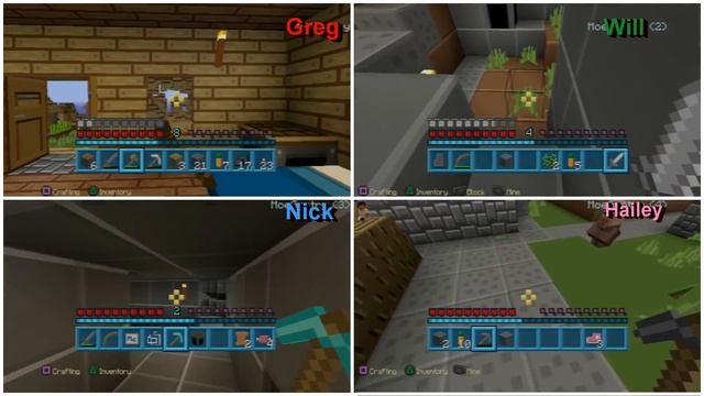 Minecraft PS3 Edition: 4 Player Adventure - #5 Mining Some!!(Family Multiplayer) смотреть онлайн