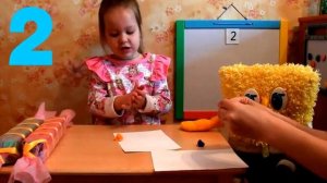 Учим цифры. Цифра 2 по-русски и по-английски. Счет до 2 по-русски и по-английски