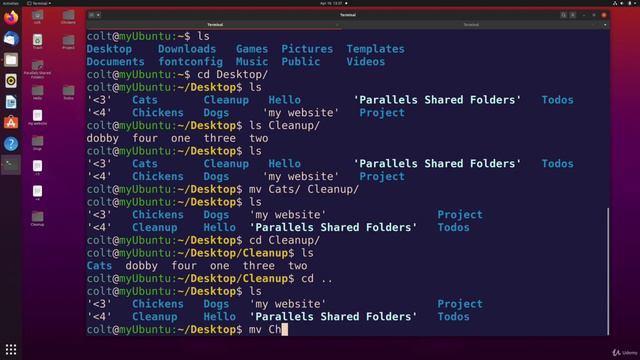08 Deleting, Copying, & Moving смотреть онлайн