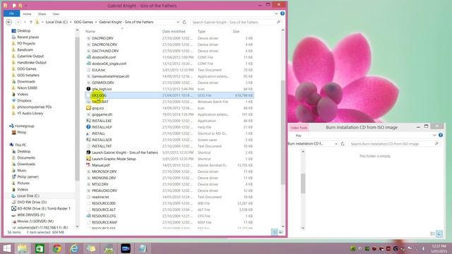 Create Installation CD from GOG.com DOSBox Games with ISO image смотреть онлайн