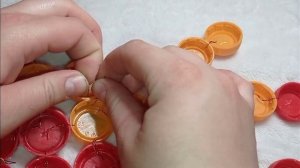 ПЕТУХ ИЗ КРЫШЕК || МОЗАИКА ИЗ КРЫШЕК ОТ БУТЫЛОК || ДЕКОР ДАЧИ  И САДА