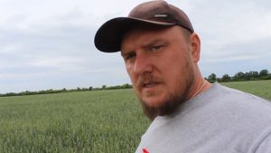 Последействие "евролайтинга" на озимой пшенице. (Евроленд и Виталайт).Технология выжженное поле.