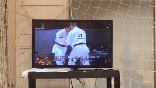 ANTONIO TUSSEAU VS LASHA GUBARAEV   ЧЕМПИОНАТ МИРА В ЯПОНИИ 2015