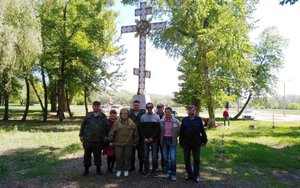 #04.Оренбург 18.05.2019 Ч.7/15 Автопробег НОД #ПомогиДетямДонбасса Поклонный Крест Посадка деревьев