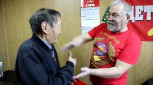 Тыва. Награждение ветеранов организации «Дети войны»