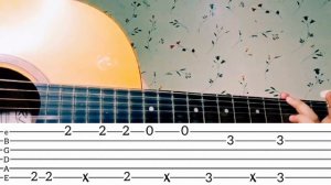 Island Song | Guitar Fingerstyle Tabs | Adventure Time