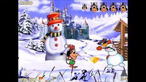 #4 Hugo mängupood Level 4: Talv (Winter) Original name Кузя: Фабрика Игр (Hugo: game shop)