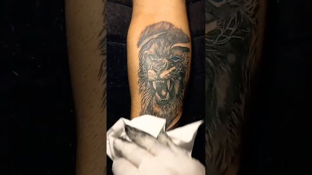 lion king tattoo #follow #tattoo #lion #vampires_polour