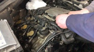 Герметичность впускного коллектора, двигателя m272 mercedes #mercedes #w164 #ml350 #m272