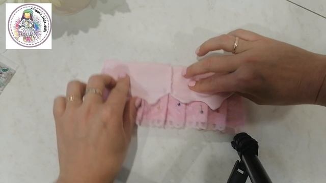 Как сшить платье для  куклы. Легкий способ.