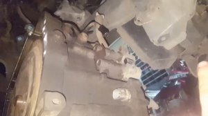 HONDA CRV 3. замена заднего сальника коленвала или как снять коробку