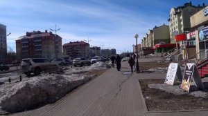 Новый Уренгой пешая прогулка по самым знаковым  и интересным местам, этого полярного города.