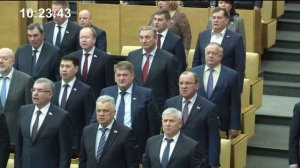 Congress Duma - Anthem Russia 2018 START - 11.01.2018 - Госдумы Гимн России