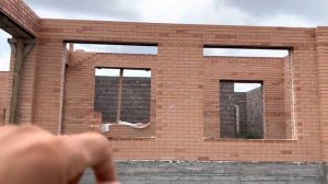 Обзор проделанной работы кирпичная кладка красного кирпича на белый шов