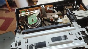 После восстановления втулки видеомагнитофона Panasonic P05