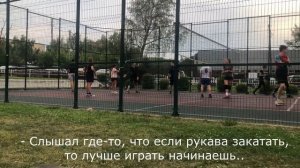 Жирный профи притворился новичком на волейболе #1