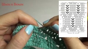 Джемпер(свитер) крючком без швов Реглан сверху Crochet Sweater top down Tutorial